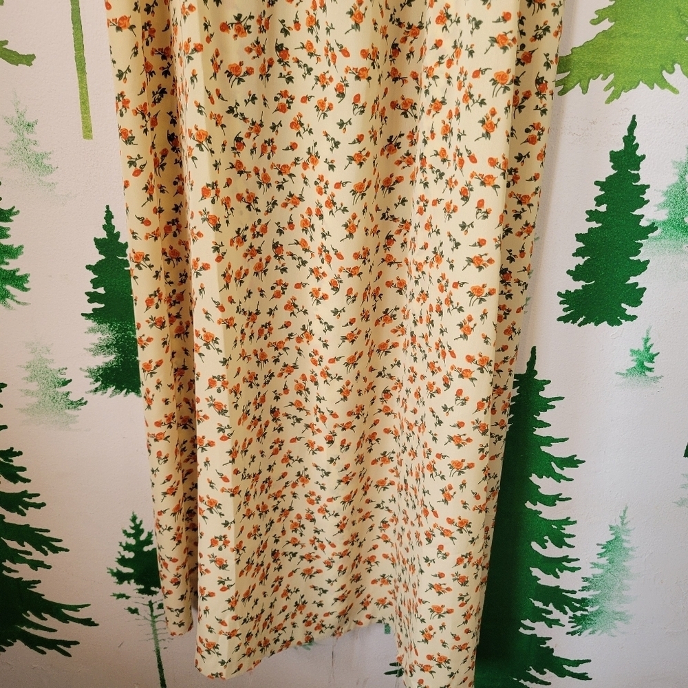 Nasty Gal Ditsy Floral Tie Front Maxi Dress - Picture 8 of 12